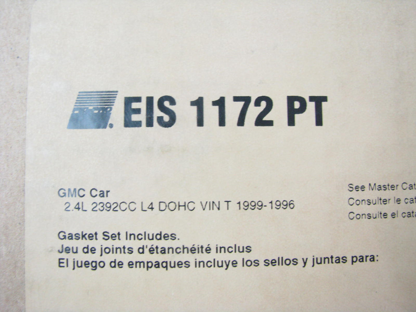 Fel-pro EIS1172PT Engine Short Block Gasket Set For 1996-1999 GM 2.4L-L4 DOHC