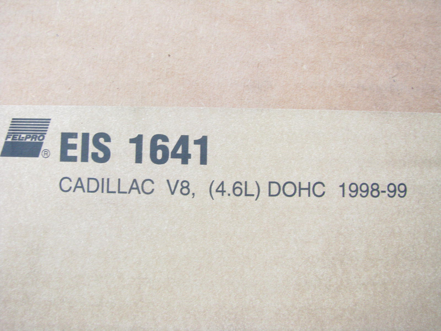 Fel-pro EIS1641 Engine Long Block Gasket Set For 1998-1999 Cadillac 4.6L DOHC