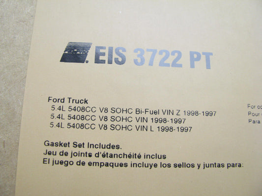 Fel-pro EIS3722PT Cylinder Head Gasket Set For 1997-1998 Ford 5.4L 330 V8