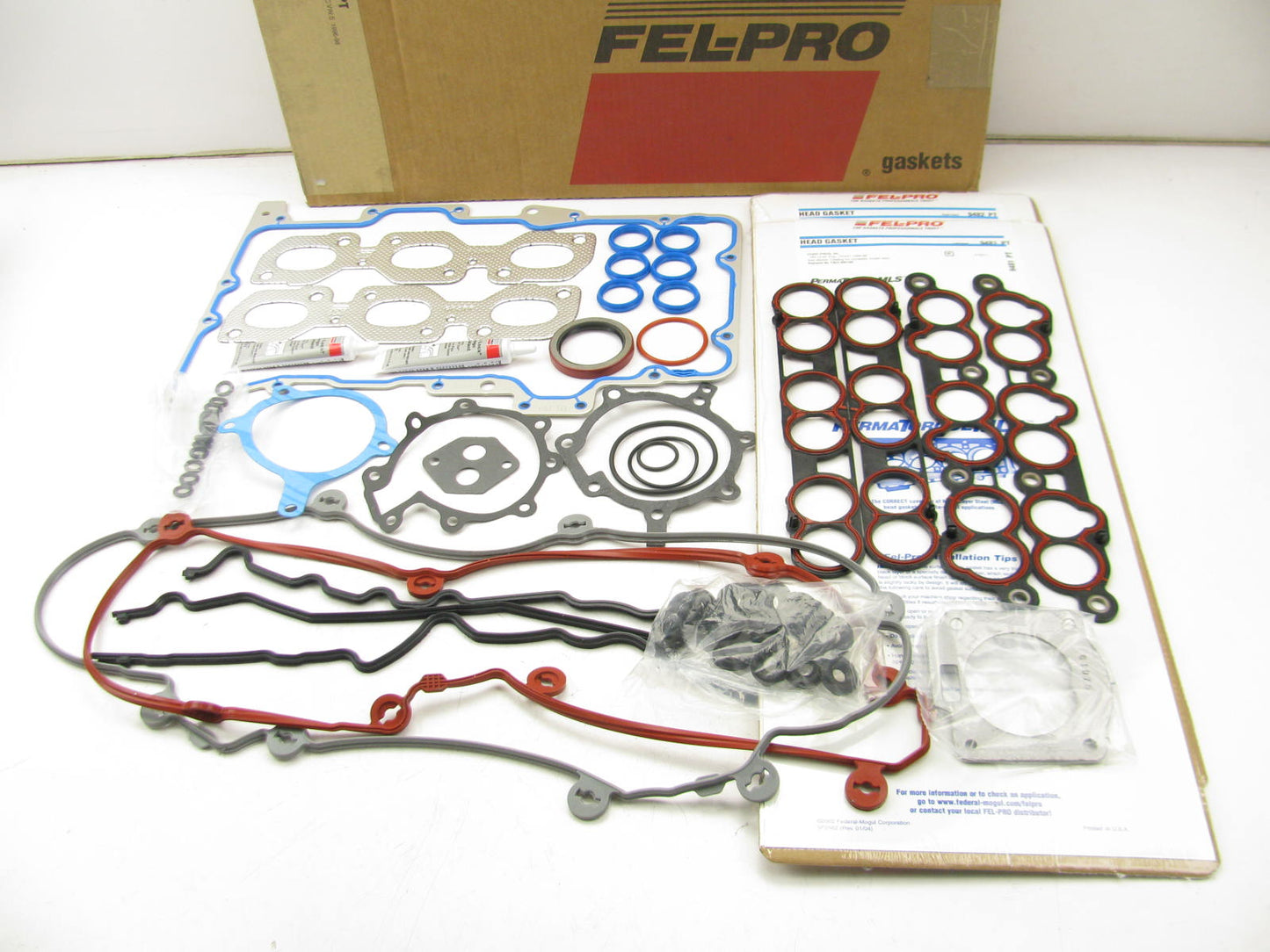 Fel-pro EIS3800PT Engine Rebuild Gasket Kit For 1996-1998 Ford 3.0L-V6 DURATEC