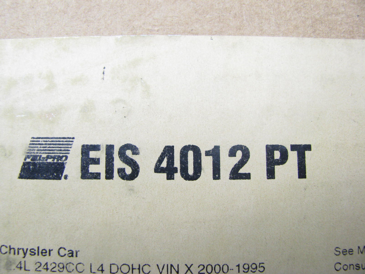 Fel-pro EIS4012PT Engine Rebuild Gasket Set For 1995-2000 Chrysler 2.4L