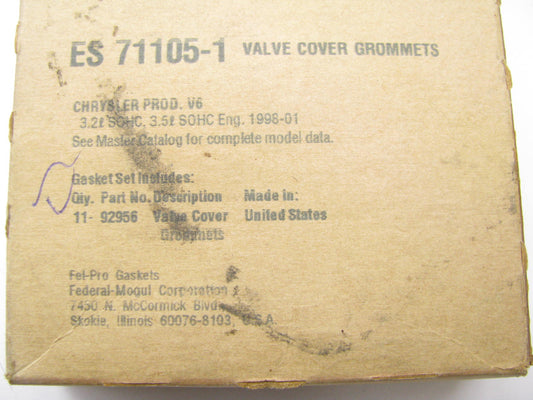 FEL-PRO ES71105-1 Engine Valve Cover Grommet Set