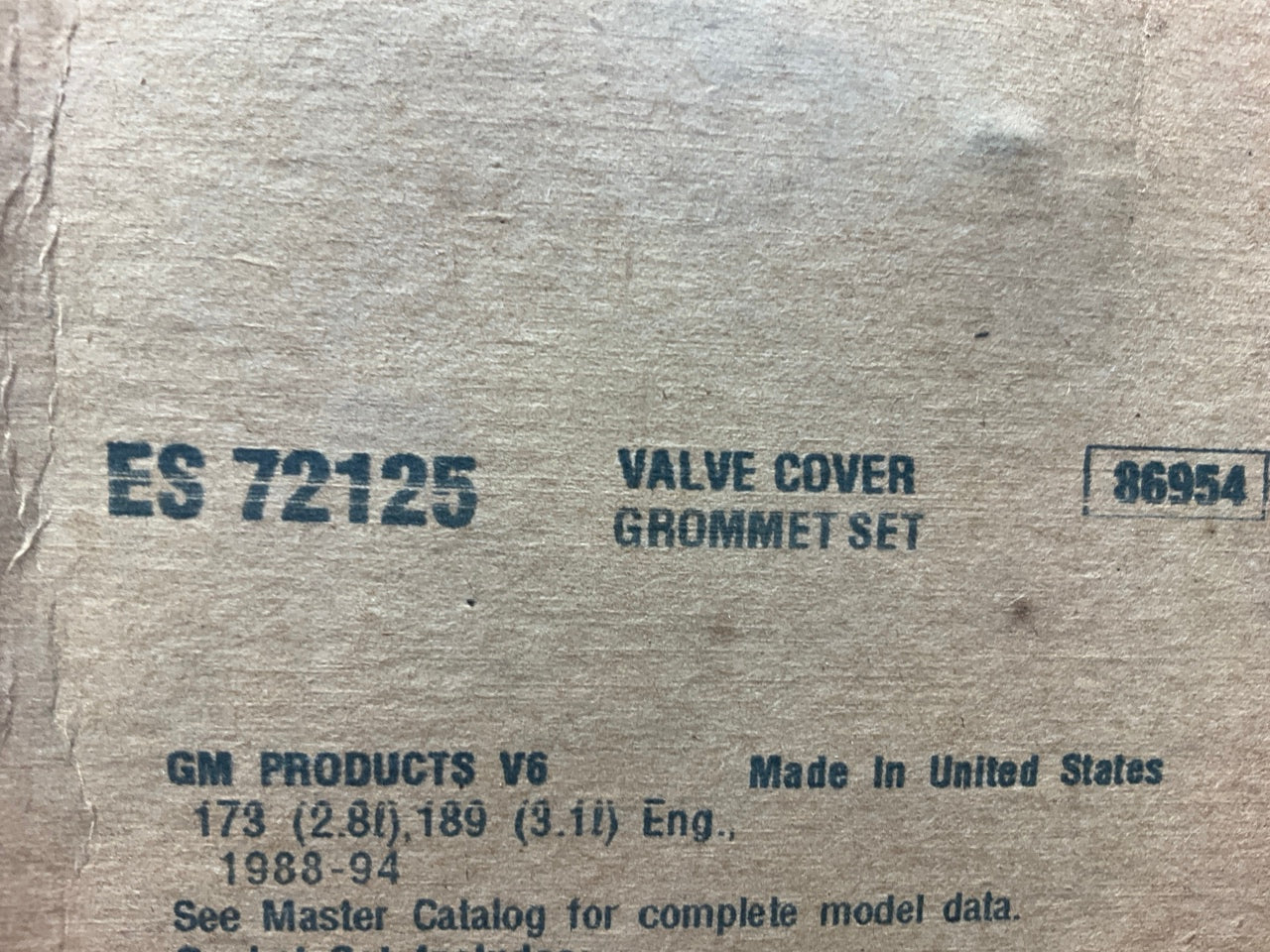 Fel-Pro ES72125 Engine Valve Cover Grommet Set 1987-94 Buick Chevrolet 2.8L 3.1L