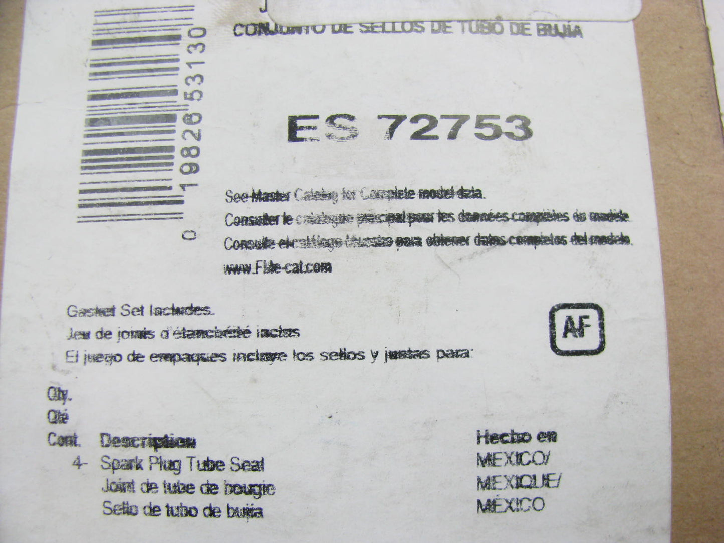 Fel-pro ES72753 Spark Plug Tube Seal Set For 1995-1999 Mitsubishi 2.0L