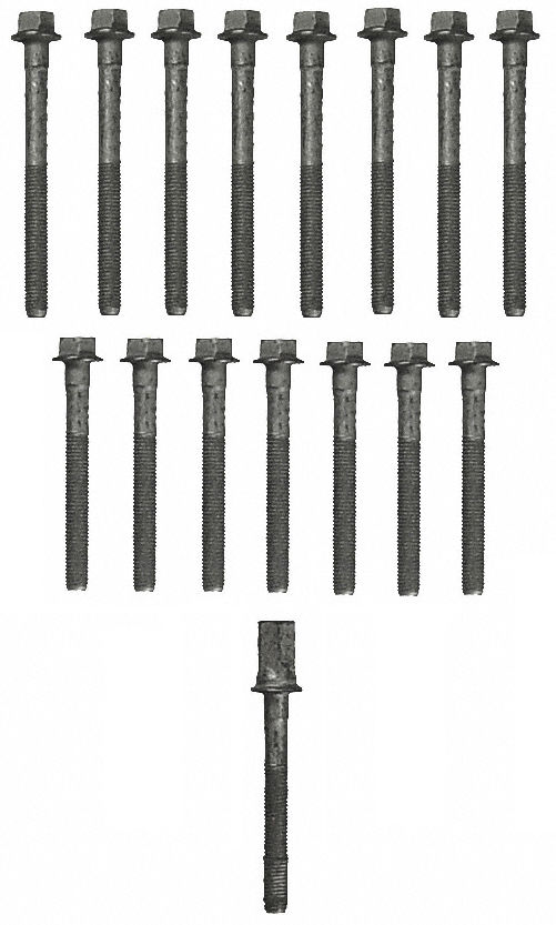 Fel-pro ES74018 Cylinder Head Bolts Set For 87-94 Buick Chevy Olds 2.8L 3.1L V6