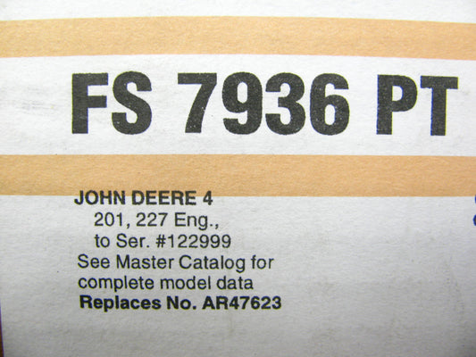 Fel-pro FS7936PT Full Engine Gasket Set For John Deere 201 227