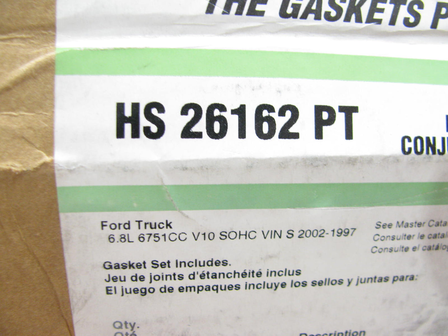 Fel-pro HS26162PT Cylinder Head Gasket Set - 1997-2002 Ford 6.8L TRITON V10
