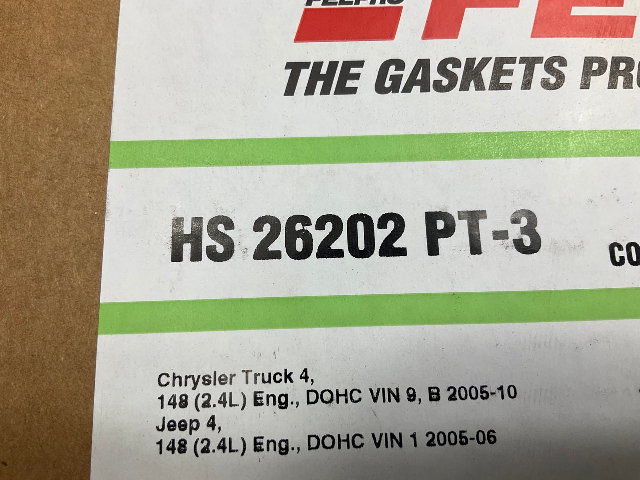 Fel-Pro HS26202PT-3 Cylinder Head Gasket Set For 2005-2010 Chrysler 2.4L