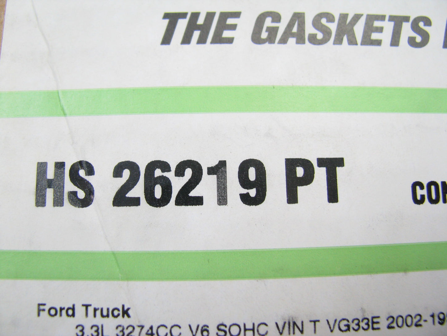 Fel-pro HS26219PT Cylinder Head Gasket Set For 1999-2002 Nissan 3.3L