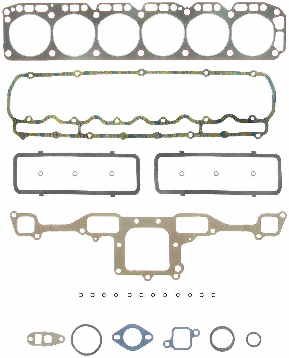 Fel-pro HS8501PT-3 Cylinder Head Gasket Set For 1975-1979 Chevrolet GMC 250 L6