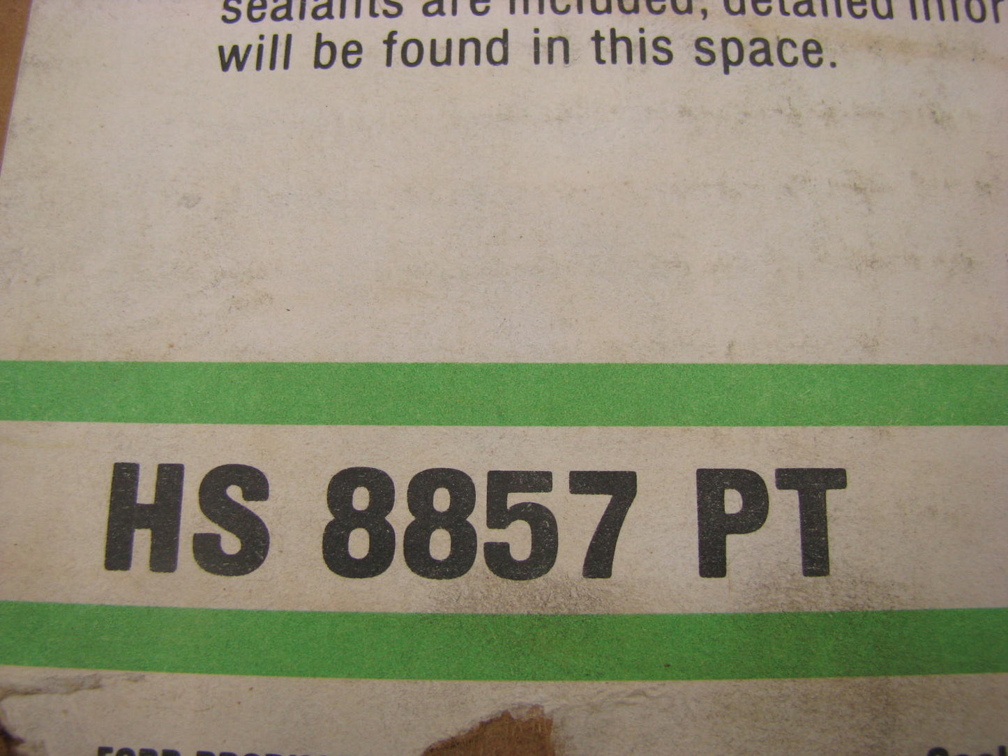 Fel-pro HS8857PT Cylinder Head Gasket Set - 1982-1983 Ford Merury 3.8L V6