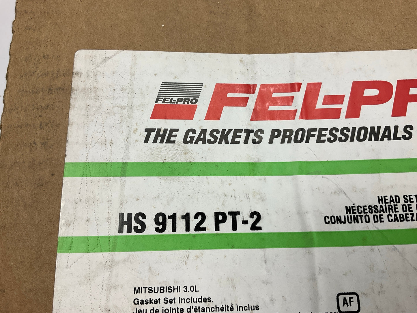 Fel-pro HS9112PT2 Cylinder Head Gasket Set For 1991-1996 Dodge Stealth 3.0L-V6