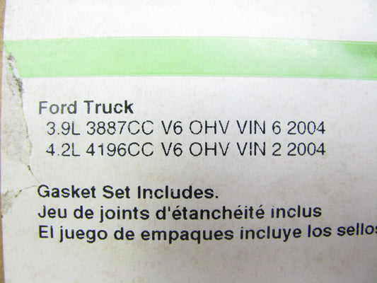 FEL-PRO HS9250PT-6 Head Gasket Set - For 2004 Ford Freestar, Monterey 3.9L 4.2L