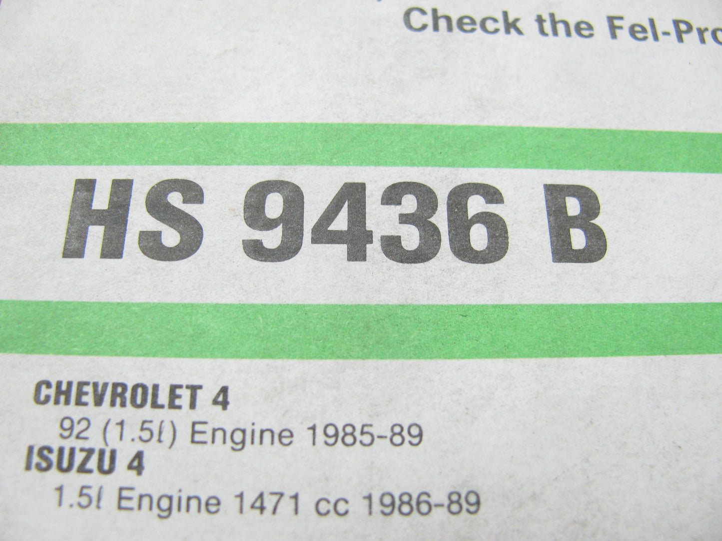 Fel-pro HS9436B Cylinder Head Gasket Set