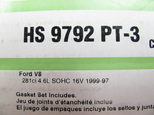 Fel-pro HS9792PT-3 Engine Cylinder Head Gasket Set for 1997-1999 Ford 4.6L-V8