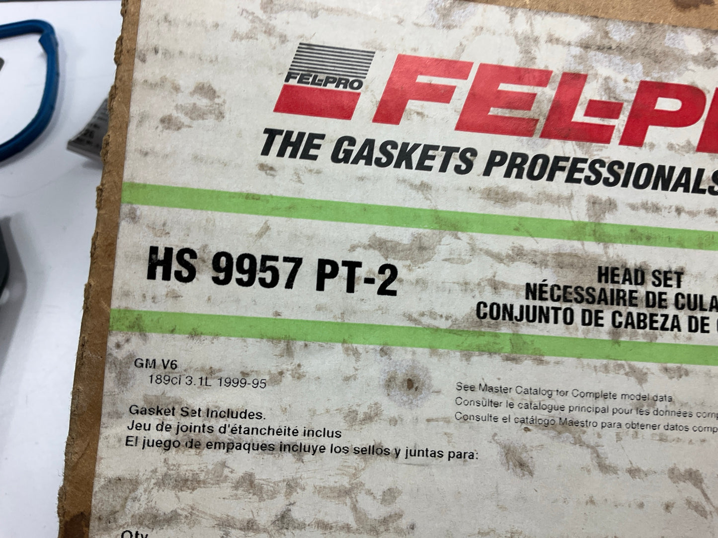 Fel-pro HS9957PT-2 Engine Cylinder Head Gasket Set 1995-99 Buick Chevy 3.1L V6
