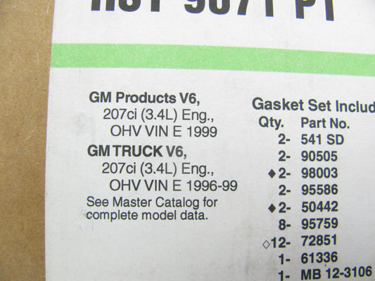 Fel-pro HST9071PT Engine Cylinder Head Gasket Set For 1996-1999 GM 3.4L-V6