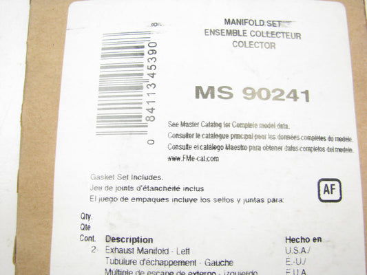 Fel-Pro MS90241 Exhaust Manifold Gasket Set 1968-81 Buick Pontiac Oldsmobile 350