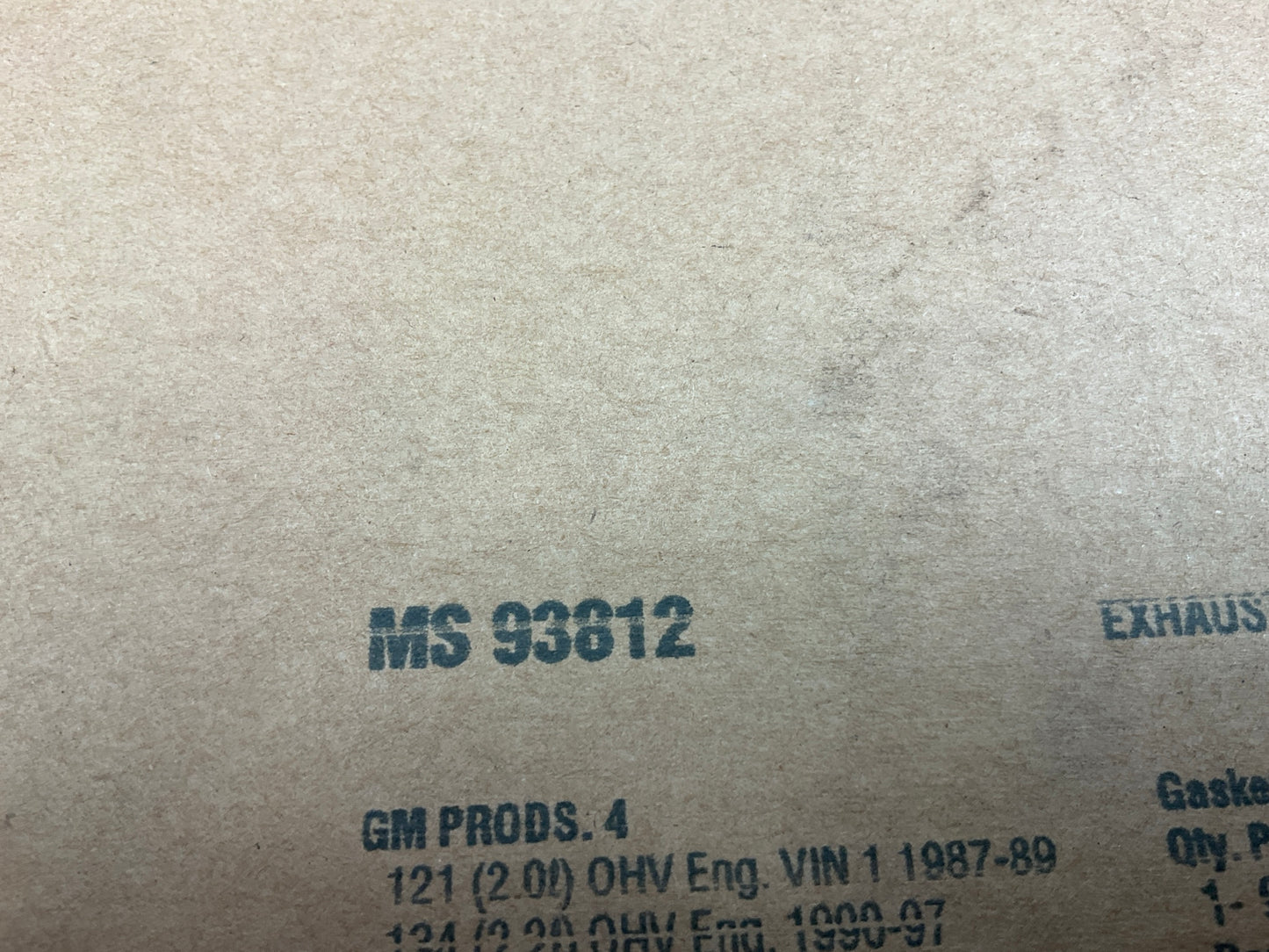 Fel-pro MS93812 Exhaust Manifold Gasket For 1987-1997 GM 2.0L 2.2L-L4