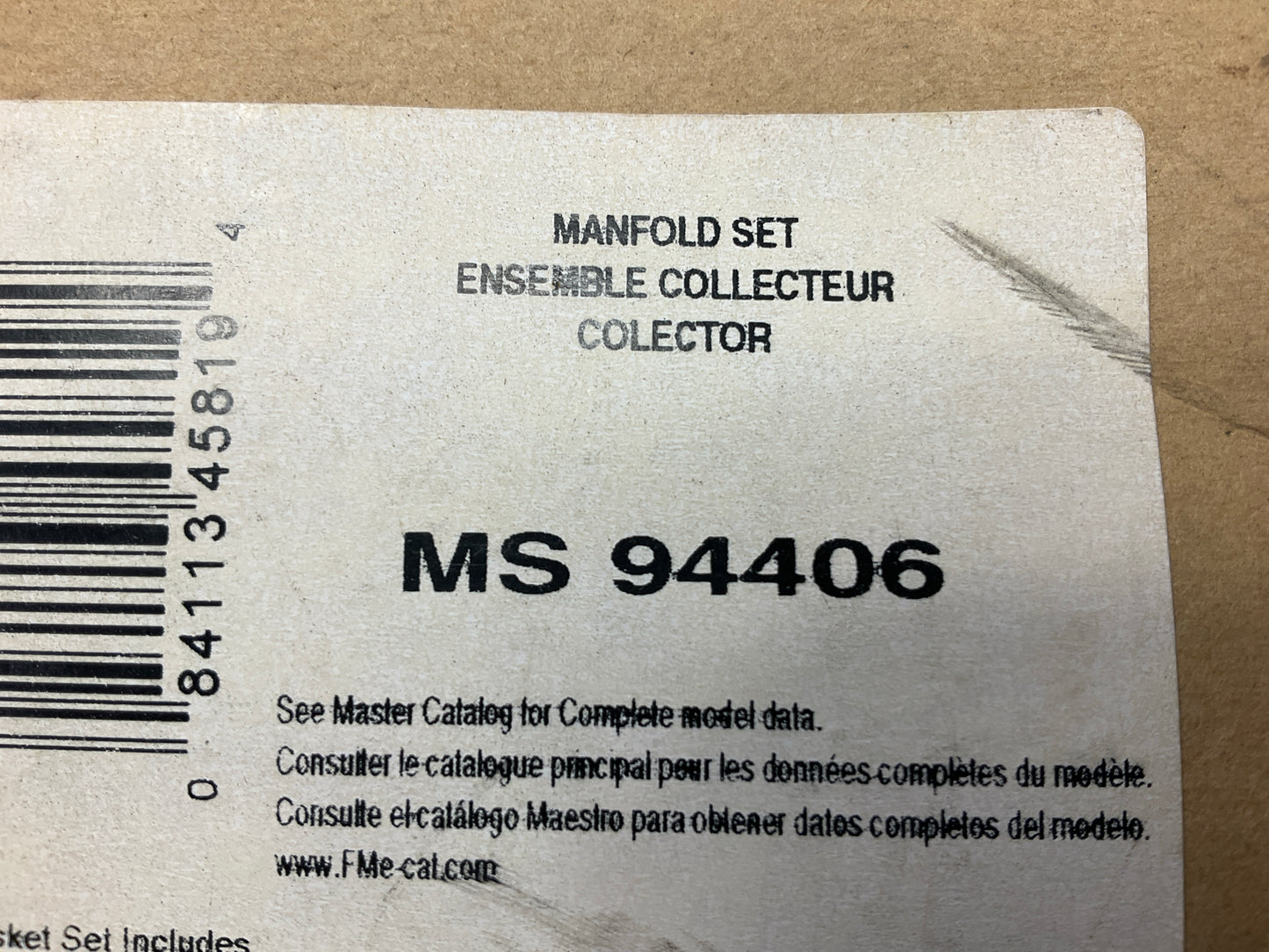 Fel-Pro MS94406 Intake Manifold Gasket For 89-90 Nissan Pulsar NX Sentra 1.6L I4