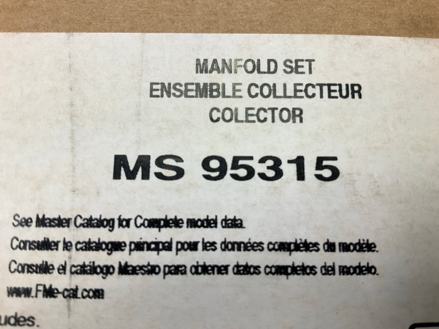 Fel-pro MS95315 Engine Intake Manifold Gasket Set For 1992-1997 Dodge 3.9L