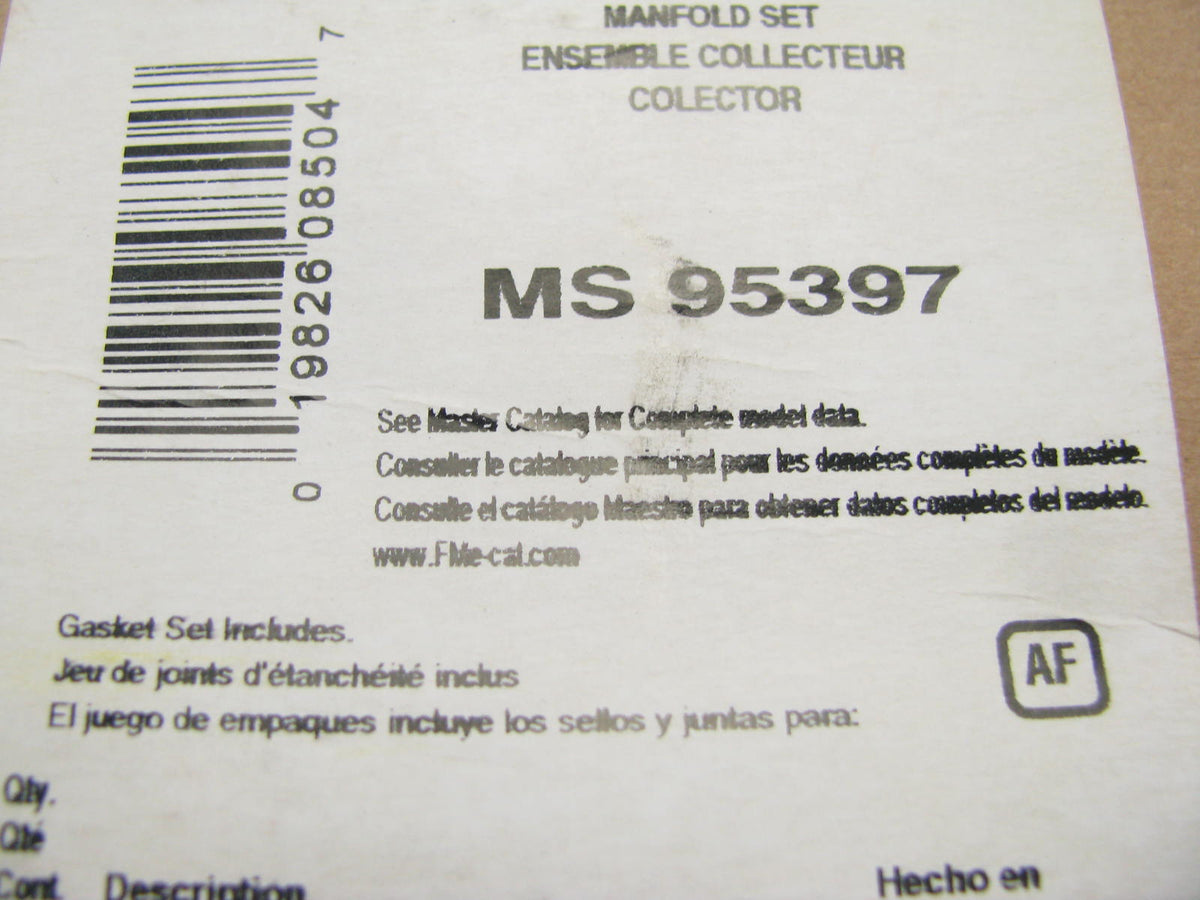 FEL-PRO MS95397 Fuel Injection Plenum Upper Gasket - 1992-1997 GM 2.2L