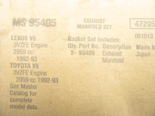 Fel-pro MS95405 Exhaust Manifold Gasket Set For 1993 Toyota Camry 3.0L