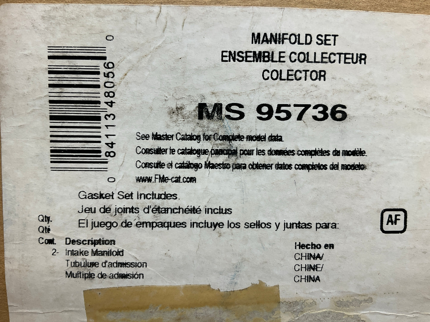 FEL-PRO MS95736 Intake Manifold Gasket Set 98-04 Mustang 97-98 Mark VIII 4.6L V8