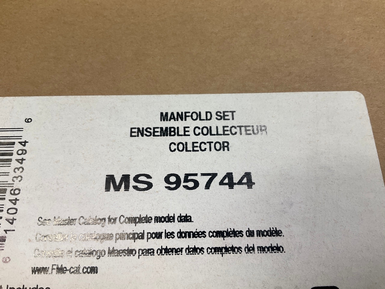 Fel-pro MS95744 UPPER Fuel Injection Plenum Gasket Set 96-05 Buick Chevy 3.8L V6