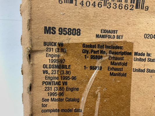 Fel-pro MS95808 Exhaust Manifold Gasket Set 96-05 Buick Pontiac 3.8 Supercharged
