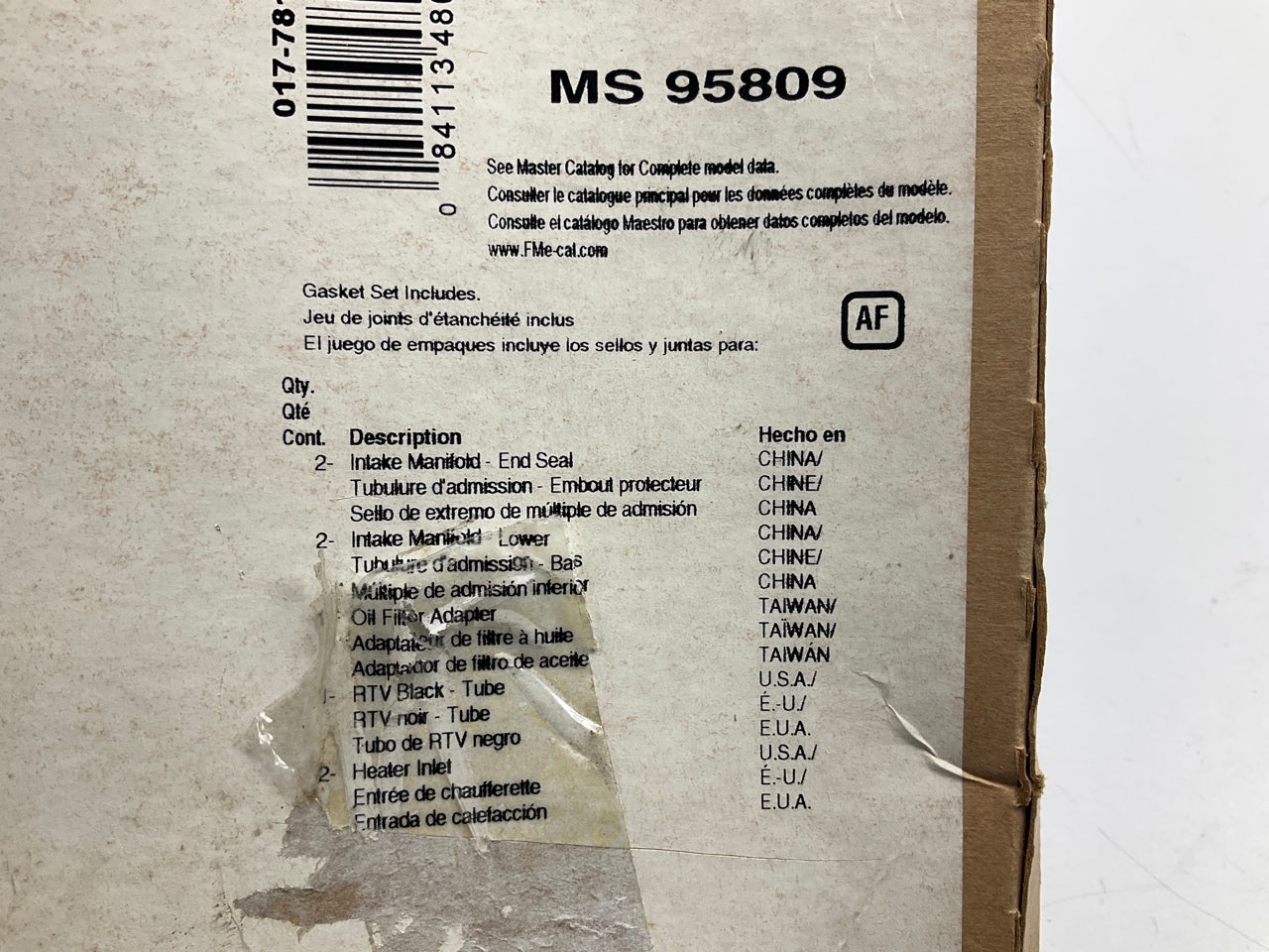 Fel-Pro MS95809 Intake Manifold Gasket Set 95-97 Buick Park Avenue, Riviera 3.8L