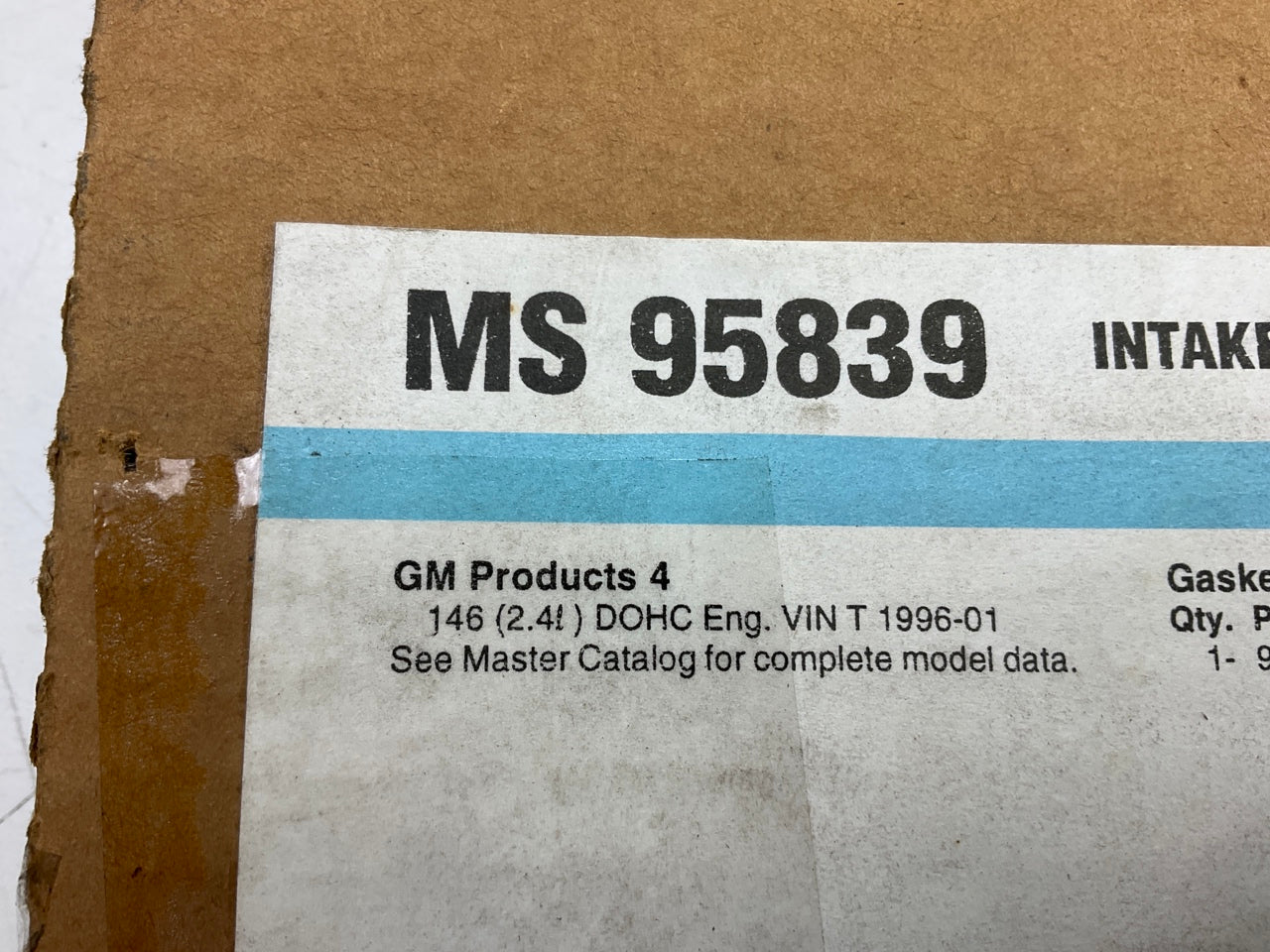 Fel-Pro MS95839 Intake Manifold Gasket 1996-02 Chevy Pontiac 2.4L DOHC