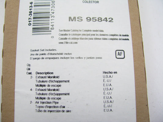 FEL-PRO MS95842 Exhaust Manifold Gasket Set - 1991-2013 Chevrolet GMC 4.3L V6
