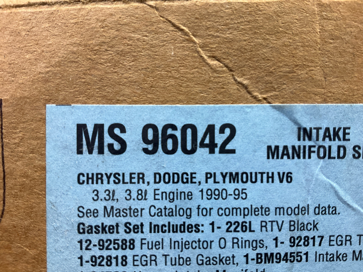 Fel-pro MS96042 Intake Manifold Gasket Set For 1990-2000 Chrysler 3.3L 3.8L