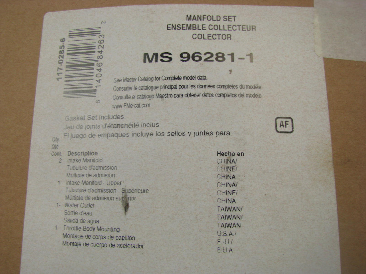 Fel-Pro MS96281-1 Intake Manifold Gasket Set 2004-14 Ford Truck 4.6L V8 SOHC