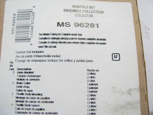 Fel-Pro MS96281 LOWER Intake Manifold Gasket Set 02-11 Ford Lincoln 4.6L 5.4L V8