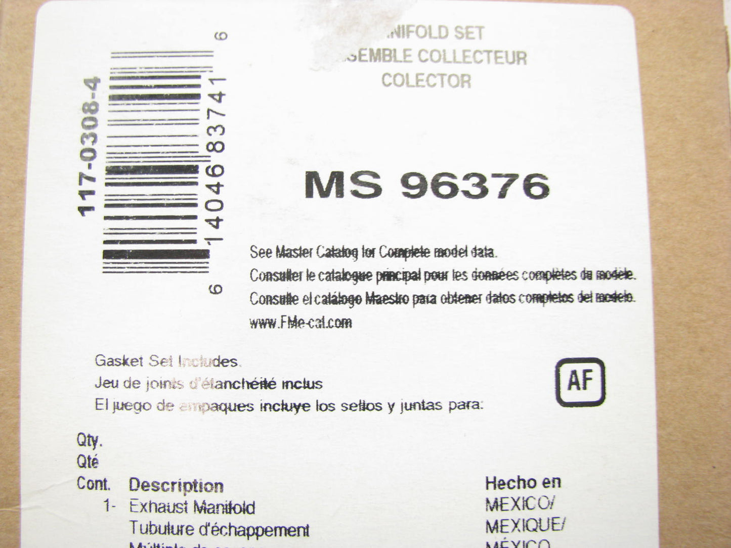 Fel-pro MS96376 Engine Exhaust Manifold Gasket