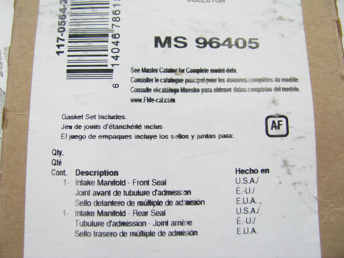 Fel-Pro MS96405 Intake Manifold Gasket Set 2003-10 Honda, Acura 3.0L, 3.5L V6