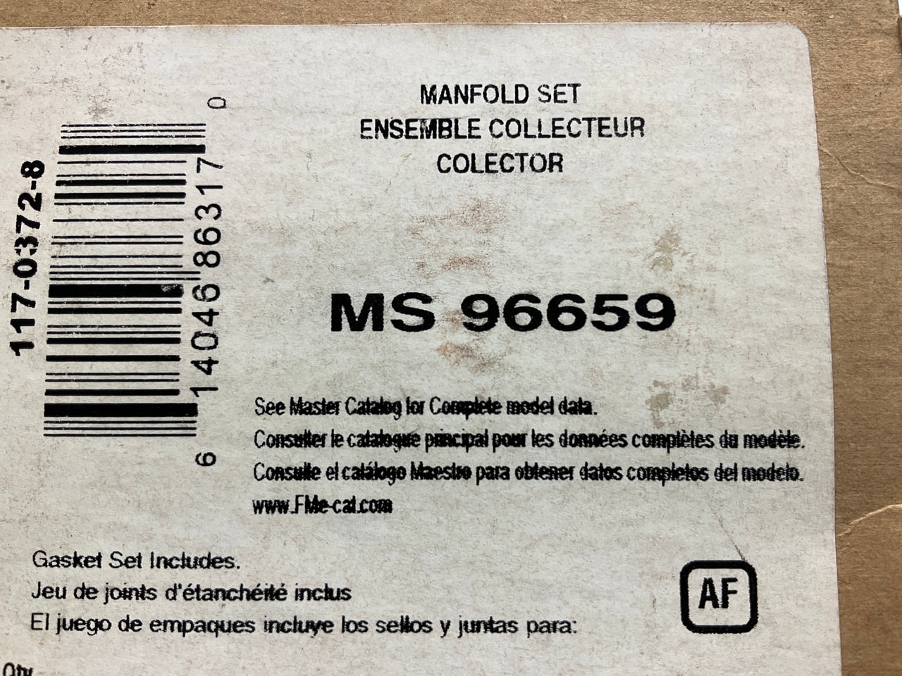 FEL-PRO MS96659 Exhaust Manifold Gasket - 2002-2007 Mitsubishi Lancer 2.0L I4
