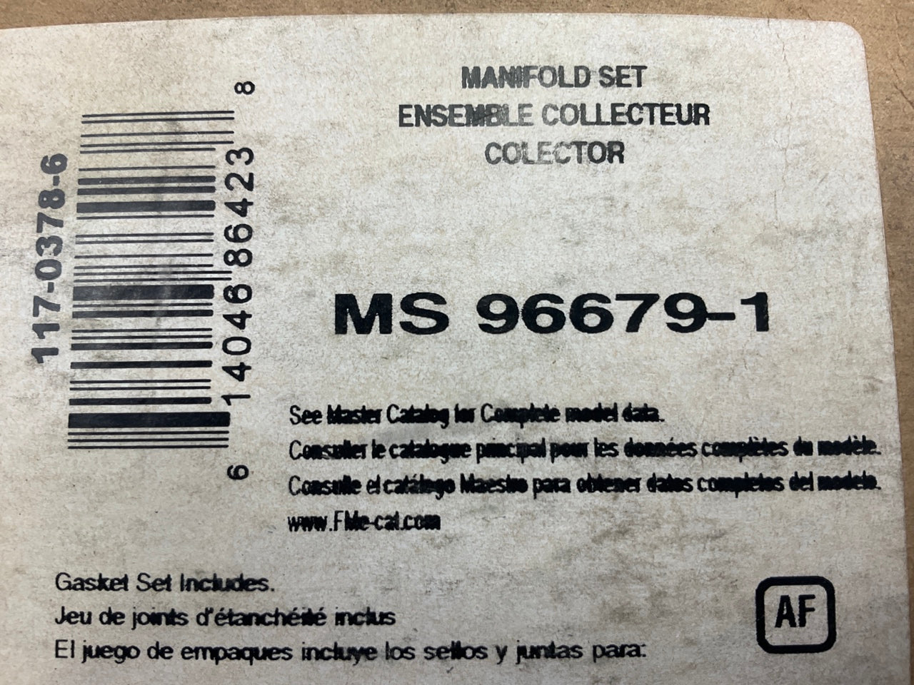 Fel-pro MS96679-1-TYPE3 Exhaust Manifold Gasket Set 2005-2016 Ford 6.8L V10