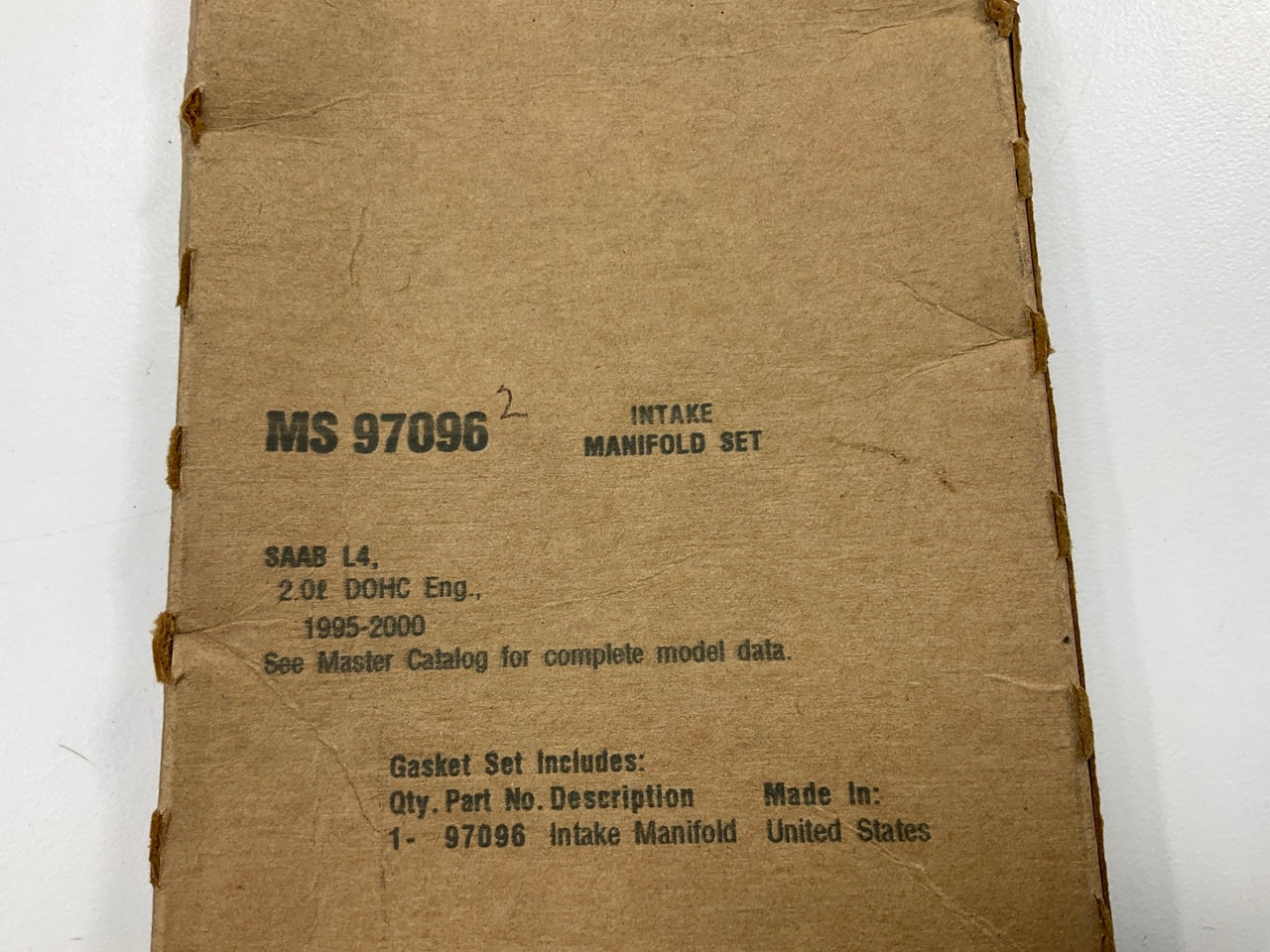 Fel-Pro MS97096 Intake Manifold Gasket 95-99 Saab 2.0L 2.3L I4 DOHC TURBOCHARGED