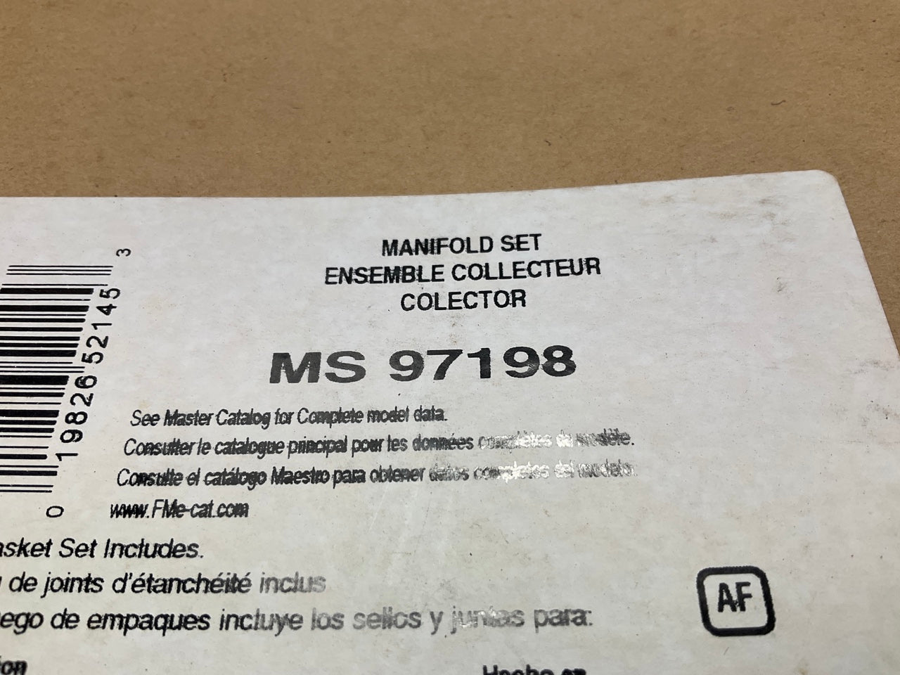 Fel-pro MS97198 Intake Manifold Gasket Set - 1995-2002 Mazda Millenia 2.5L V6
