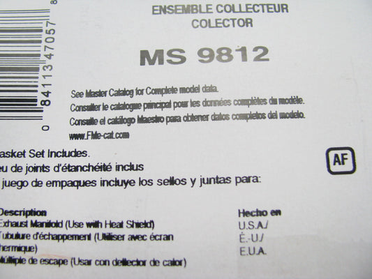 Fel-Pro MS9812 Exhaust Manifold Gasket Set