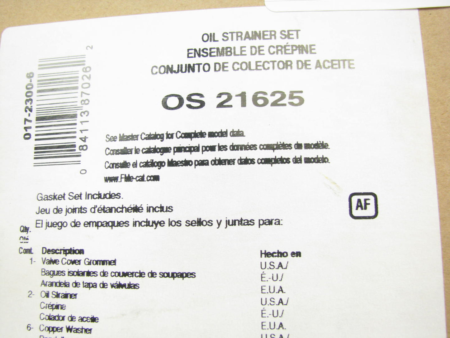 Fel-Pro OS21625 Engine Oil Pan Gasket Set 1961-80 Volkswagen 1.2L 1.3L 1.6L H4