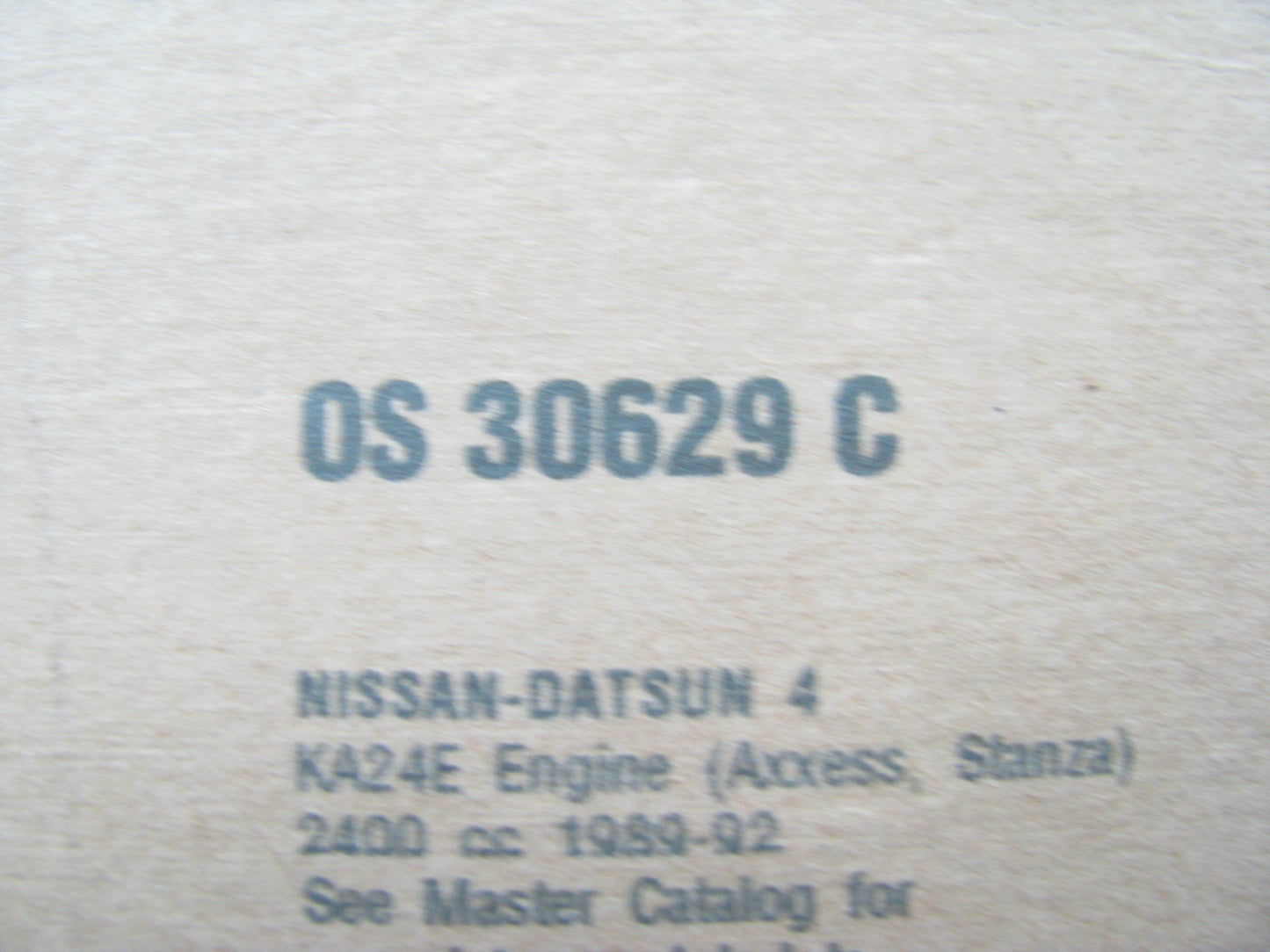 Fel-pro OS30629C Engine Oil Pan Gasket Set For 90-92 Nissan Stanza, Axxess 2.4L