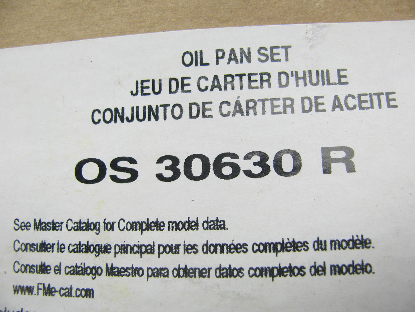 Fel-Pro OS30630R Engine Oil Pan Gasket 90-01 Acura Honda 1.6L 1.8L 2.0L DOHC