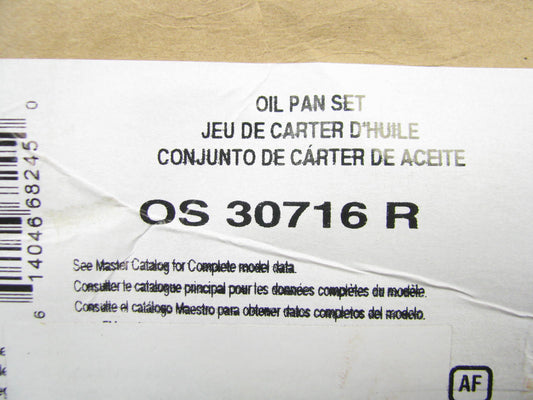 Fel-pro OS30716R Engine Oil Pan Gasket for 1997-2001 Cadillac Catera 3.0L-V6