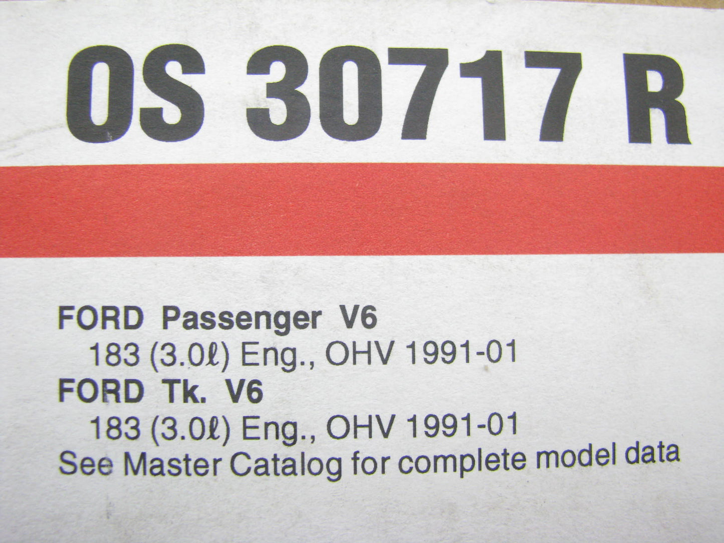 Fel-pro OS30717R Engine Oil Pan Gasket For 1990-01 Ford Mazda Mercury 3.0L V6