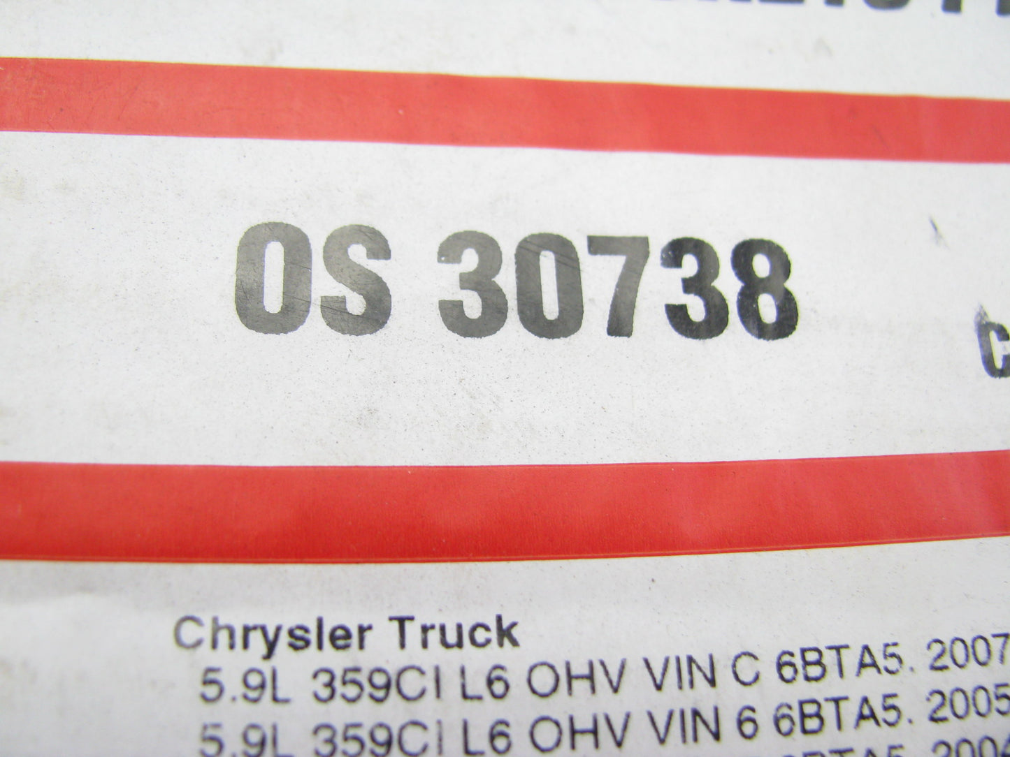 FEL-PRO OS30738 Engine Oil Pan Gasket For 03-09 Dodge 5.9L 6.7L DIESEL Cummins