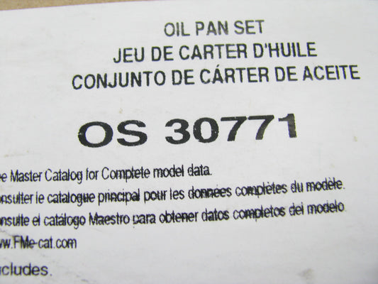 FEL-PRO OS30771 Engine Oil Pan Lower Gasket Set For 2003-06 Kia Sorento 3.5L V6